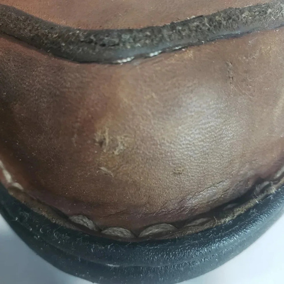 Sorel Mens Brown  Steel Toe Work Shoes,Size 9. - Picture 5 of 13